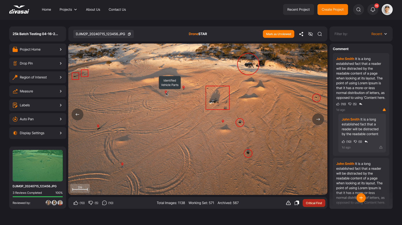 DroneVision SAR - Search and Rescue Detection Platform